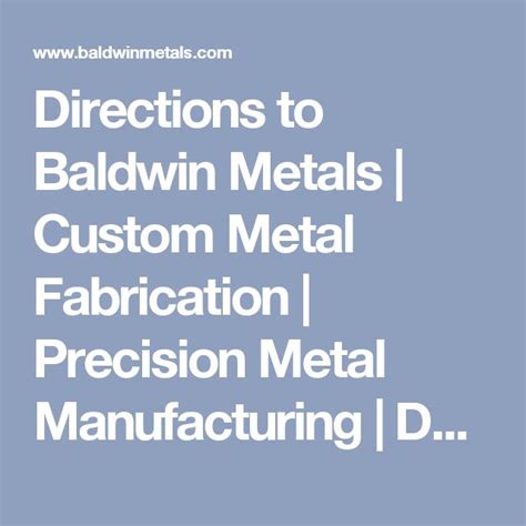 dallas metal fabricators dallas tx|baldwin metals Dallas.